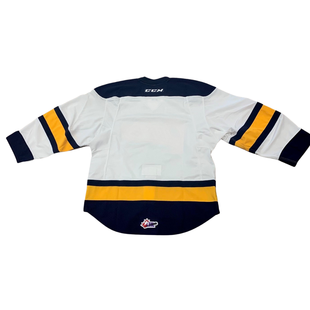 Customize OHL Erie Otters 2021/22 White Hockey Jersey - WanderGears