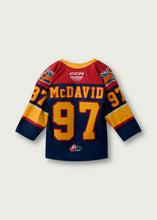 Load image into Gallery viewer, Youth Replica McDavid Jersey Retirement Jersey