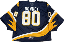Load image into Gallery viewer, Authentic Worn 24-25 Navy Warm-Up Jersey