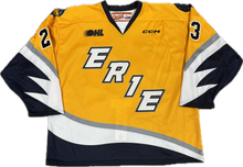 Load image into Gallery viewer, Authentic Worn 24-25 Gold Warm-Up Jersey