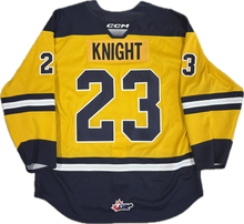 Load image into Gallery viewer, Authentic Gold Game Jersey with Player Name - Not Game Worn