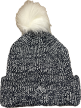 Load image into Gallery viewer, Knit Fold Over Pom-Pom Beanie