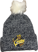 Load image into Gallery viewer, Knit Fold Over Pom-Pom Beanie