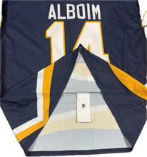 Load image into Gallery viewer, Authentic Worn 24-25 Navy Warm-Up Jersey