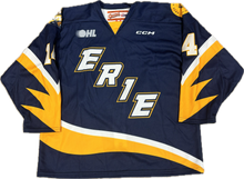 Load image into Gallery viewer, Authentic Worn 24-25 Navy Warm-Up Jersey