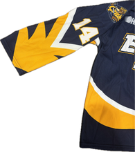 Load image into Gallery viewer, Authentic Worn 24-25 Navy Warm-Up Jersey