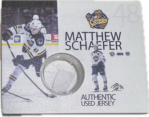 Matthew Schaefer Jersey Relic