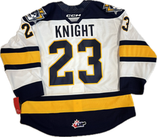 Load image into Gallery viewer, Authentic White Game Jersey with Player Name - Not Game Worn