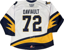 Load image into Gallery viewer, Authentic Worn 24-25 White Warm-Up Jersey