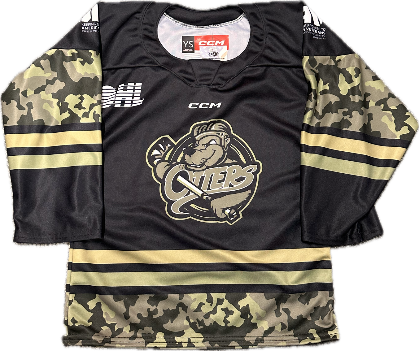 Youth 2024 Replica Military Warm-Up Jersey