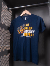 Load image into Gallery viewer, Youth Eat Sleep Hockey Tee