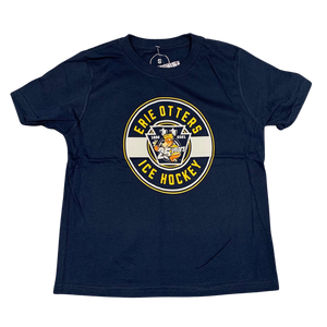 Youth Erie Apparel 25th Anniversary Circle Logo T-Shirt