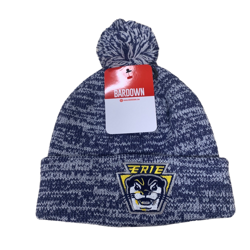 Navy All Pepper Knit Hat