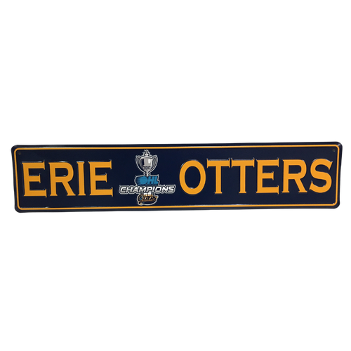 Erie Otters Street Sign