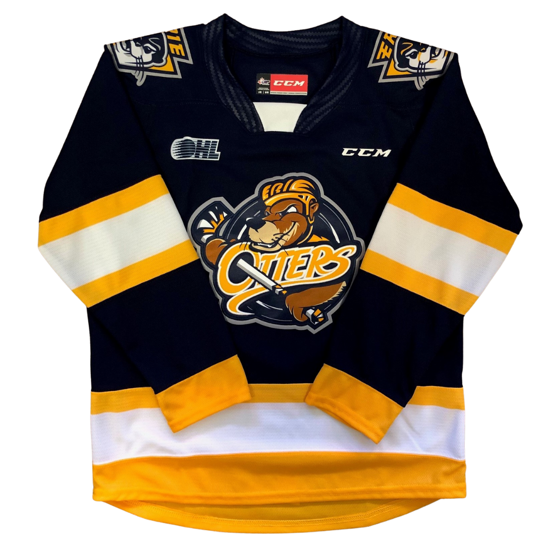 CCM Youth Navy Replica Jersey Otters Den