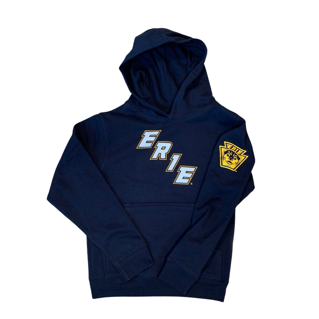 Youth Navy Warm-Up Hoodie